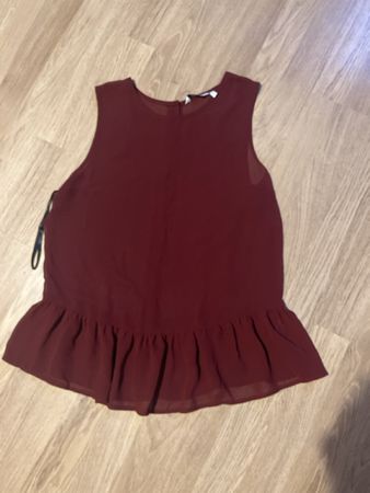 Damen Oberteil rot Grösse 12 guter Zustand