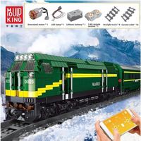 Mould King 12001 NJ2 Diesel Locomotive building set