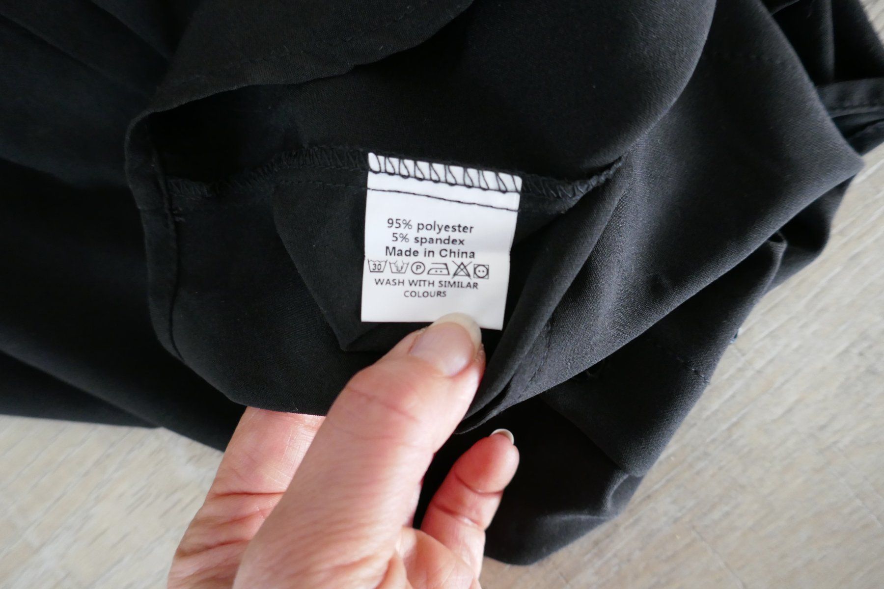 Camicette: schwarze Bluse, Longbluse, Gr. M – Usato da Port venduto da uzuku 8