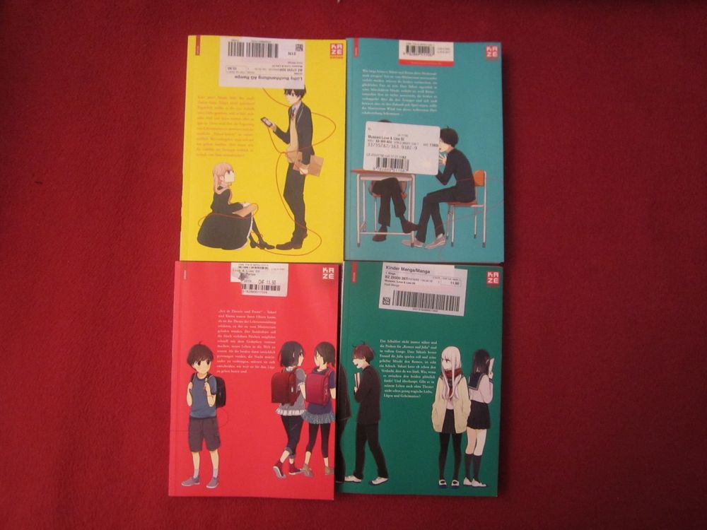Fumetti: MANGA COMIC: LOVE+LIES !! BAND 1 BIS 4(MUSAWO)JAHR 2016 – Usato da Volketswil venduto da nemo2000 1