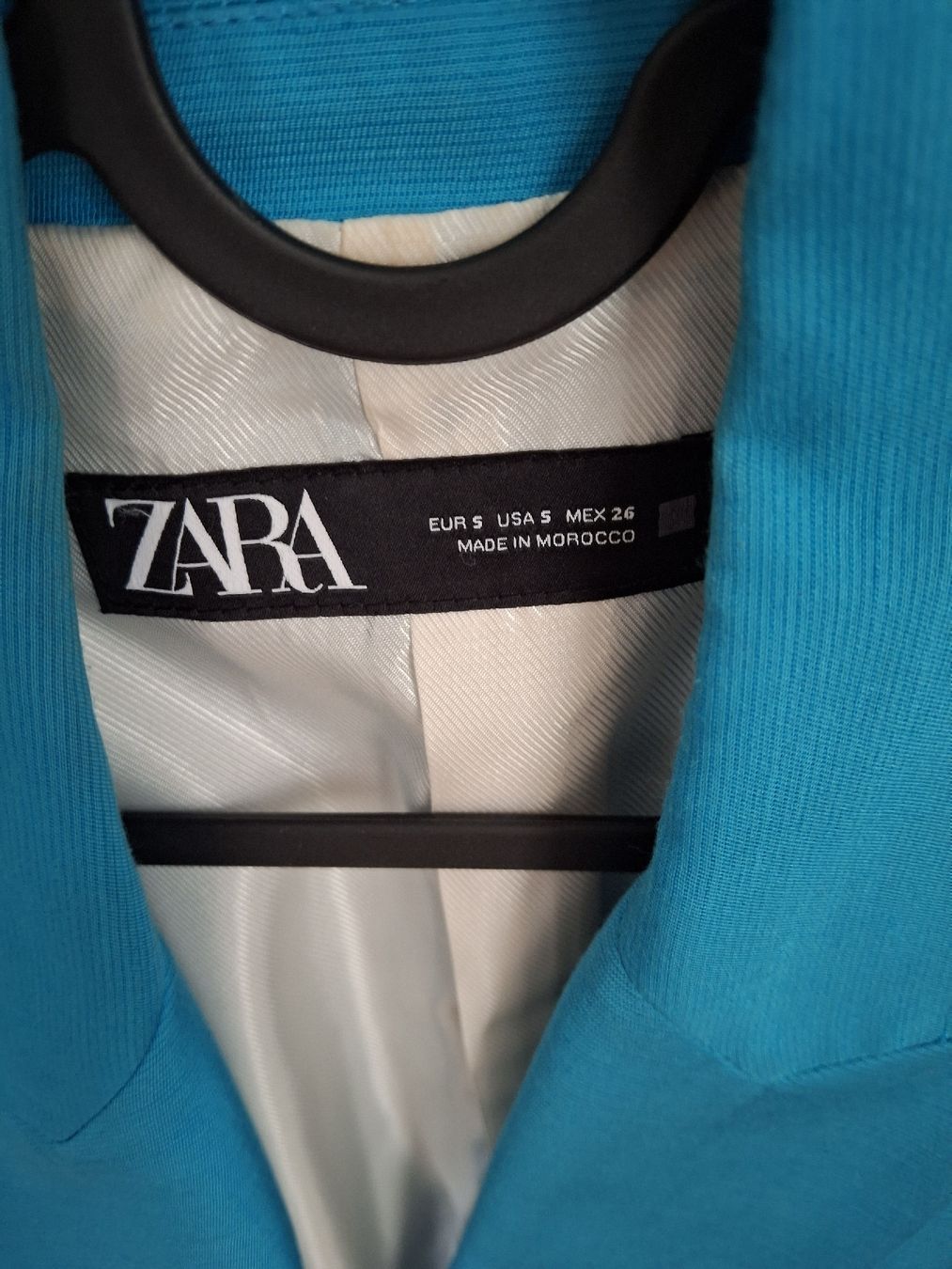 Zara Jacken: Blazer turquoise Zara S – Gebraucht aus Lausanne von Cognitia 1