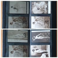 Album mit 77 Ansichtskarte - Erotik Frauen