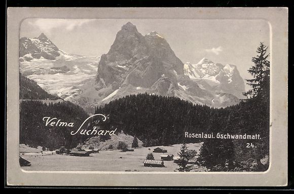 Cartes postales: AK Rosenlaui, Gschwandmatt – D'occasion à Berlin par bartko-reher