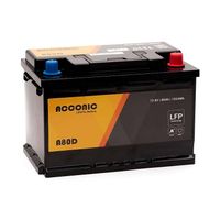 Acconic A80D LiFePO4 12V Lithium Versorgungsbatterie 80Ah DI