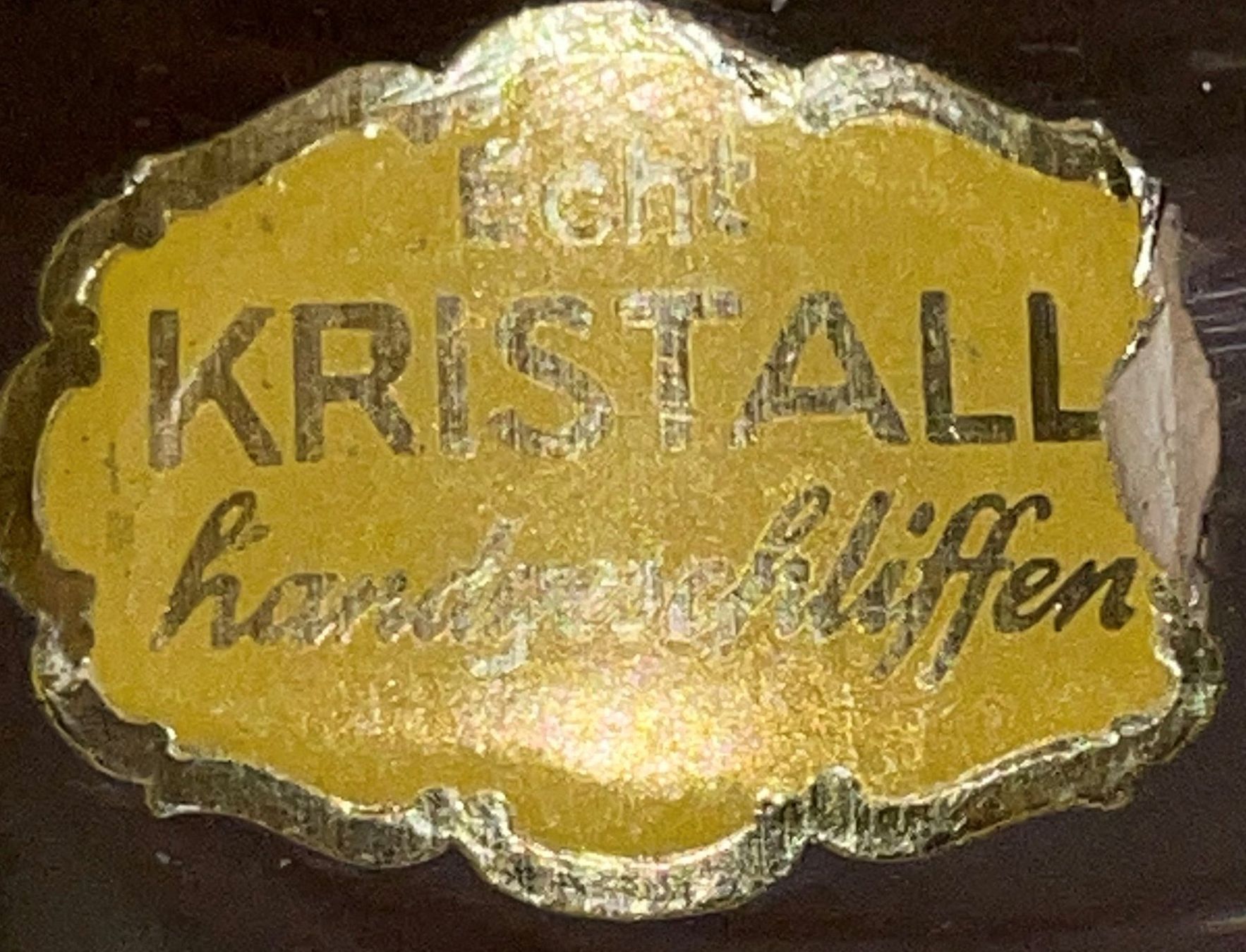 Verres: Taufbecher aus Kristallglas – Neuf (Voir description) à Lutzenberg par Truhe 7