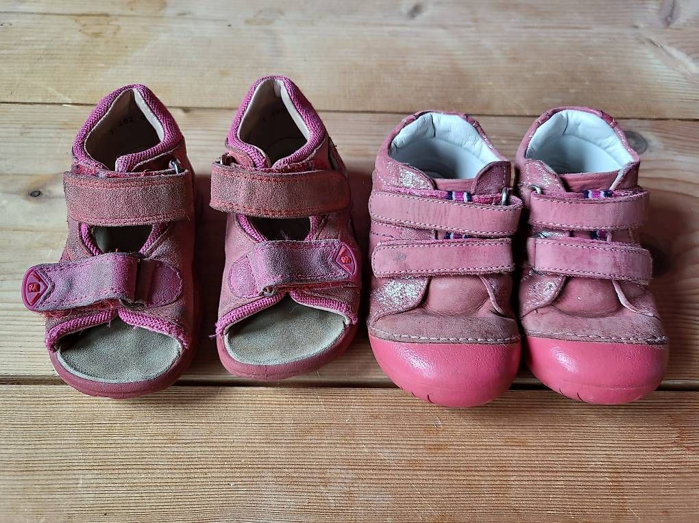 Schuhe für Mädchen: 2x Schuhe Grösse 21, Elefanten und Lasocki – Gebraucht aus Thun von t_h_cl6d