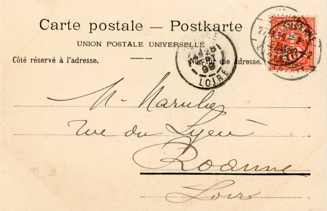 Cartes postales: Vaud   VD  -    POSTE  Diligence Suisse       en 1899 – D'occasion à Brig par Valcards54 1