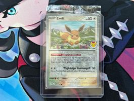 2025 POKEMON Evoli Prismatic Pokemon Day Stamp sealed 074