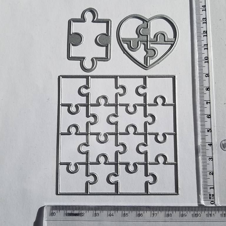 Pochoirs: Stanzformen "Puzzle" – D'occasion à Frauenkappelen par 77Adi