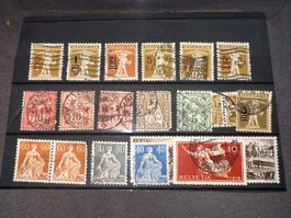 Sammlung Altschweiz Sitzende Helvetia usw.