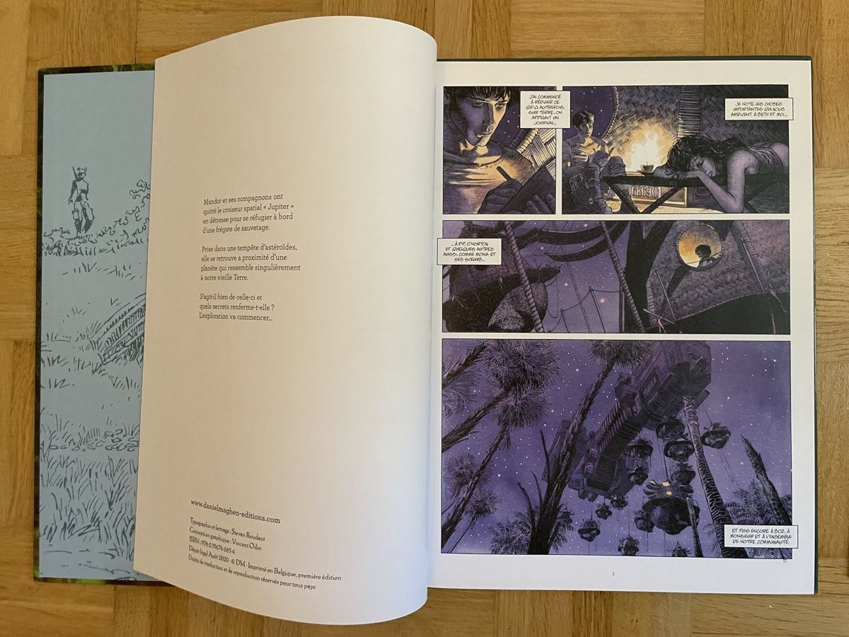 BD: BD: TERRE 1-2 / Rodolphe & Dubois – D'occasion à Fribourg par Mymikrakra01 2