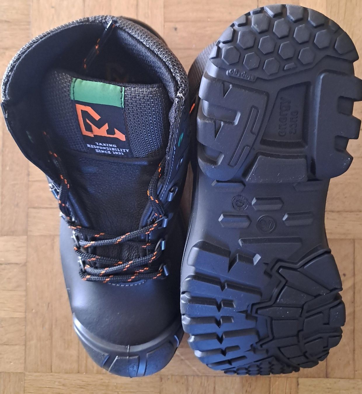 Scarpe da uomo: Emma Sicherheitshochschuhe S3 "BRYCE" Gr.44 – Nuovo (secondo la descrizione) da Mellingen venduto da Tira86 1