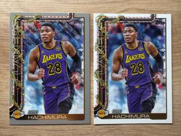 NBA Rui Hachimura SILVER GLITTER & Topps Holiday 25/26