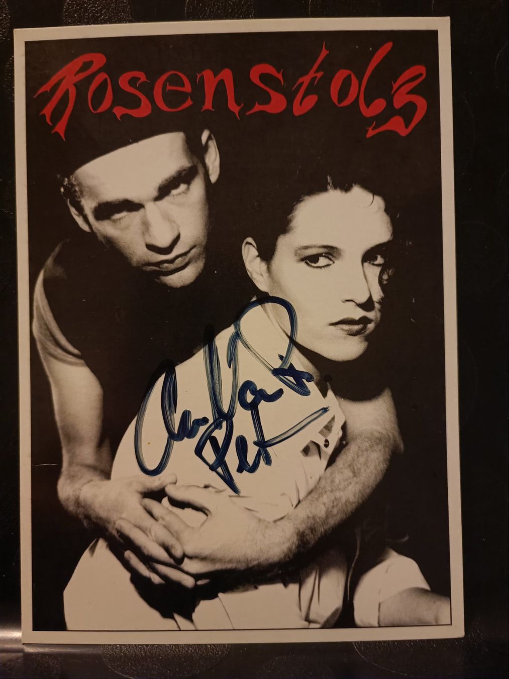 Autografi: Rosenstolz - handsignierte alte Autogrammkarte – Usato da Menziken venduto da Artographs