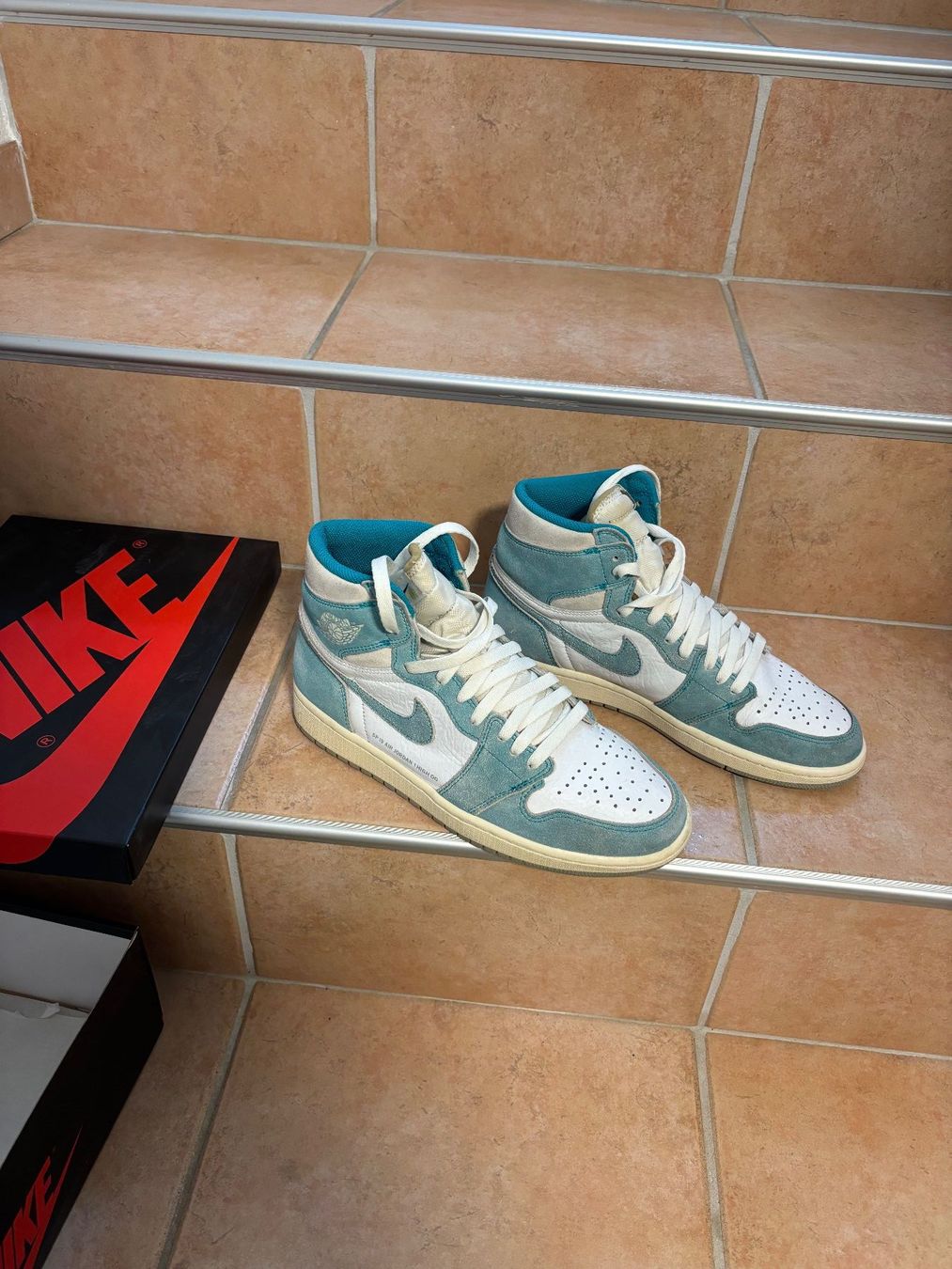 Jordan Scarpe da uomo: Jordan 1 High Turbo green – Usato da Cottens FR venduto da ginop