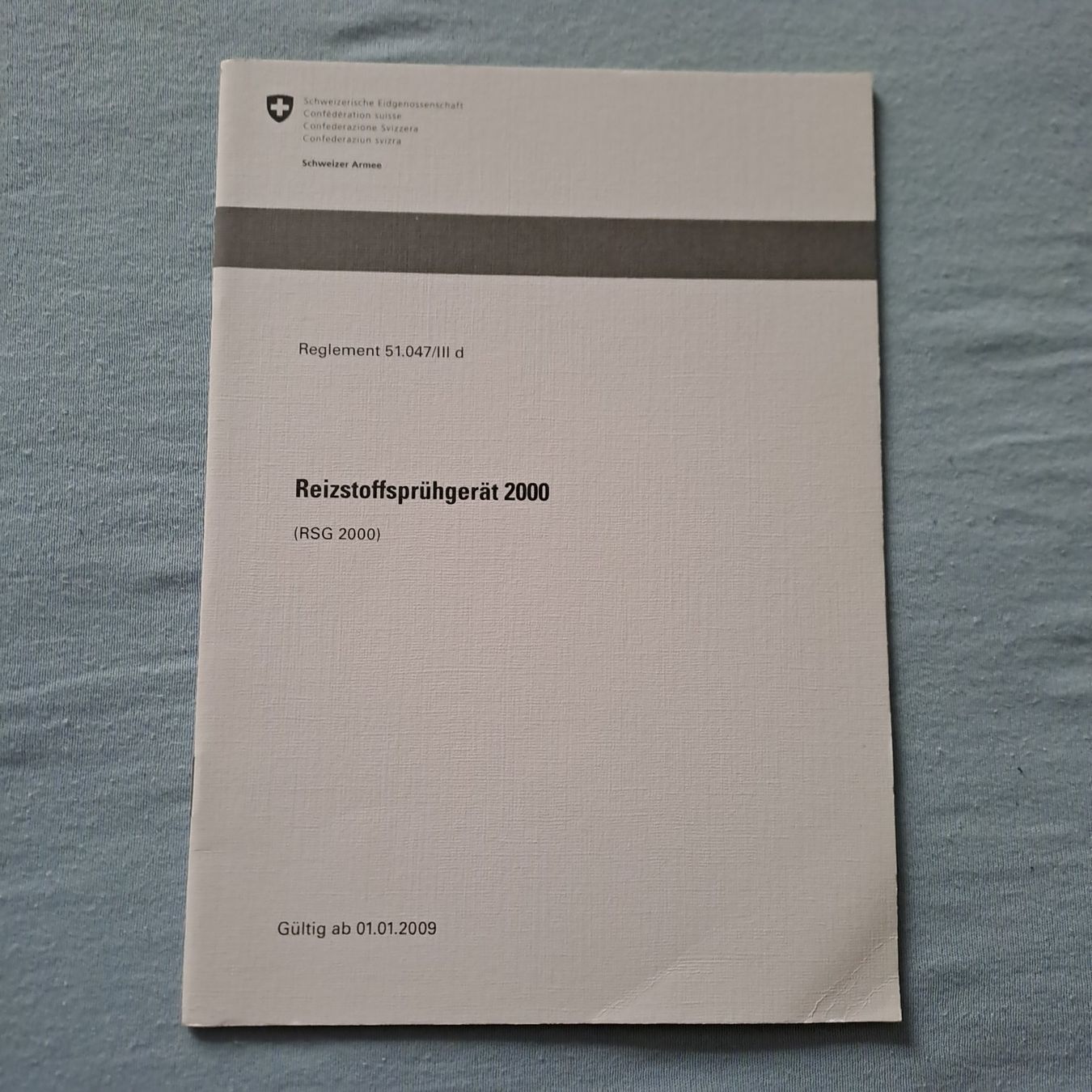 Bücher: Reizstoffsprühgerät 2000 – Gebraucht aus Gipf-Oberfrick von Mig_29