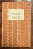 Goethe-Lieder von Franz Schubert, Insel-Bücherei Nr. 284