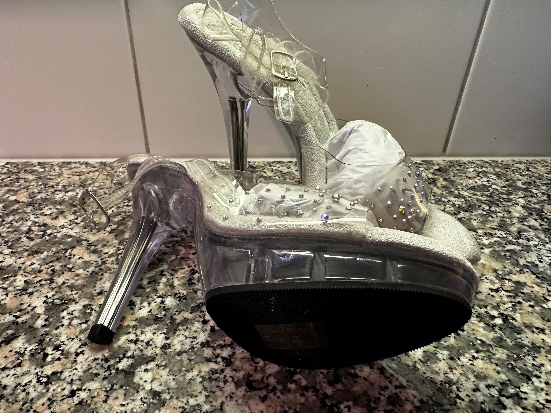 Scarpe da donna: Fabulicious Bikini Competition Shoes Gr 39 – Nuovo e nell'imballaggio originale da Urdorf venduto da nochmalbrauchen 2