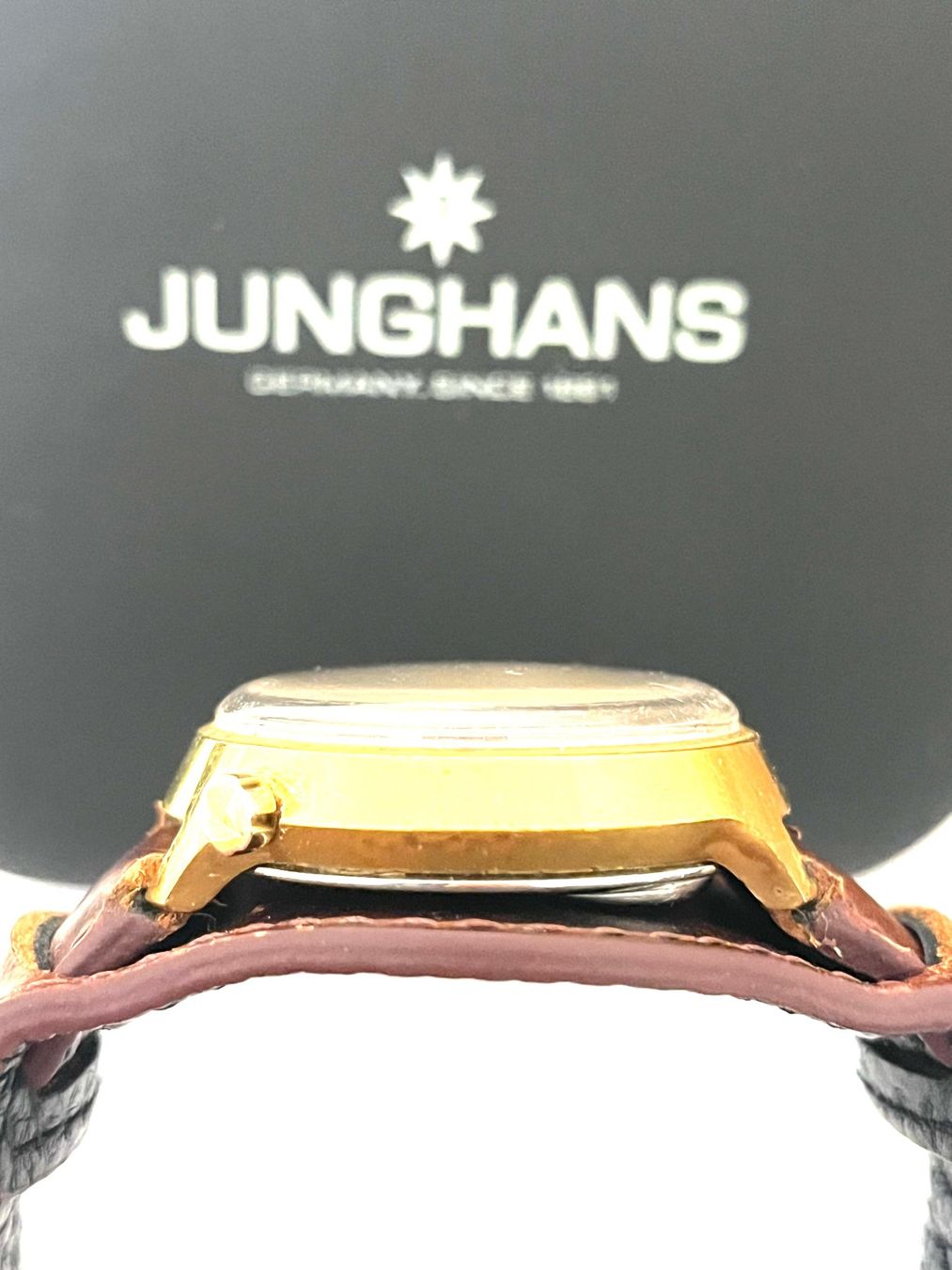 Junghans Orologi: Junghans Electronic Dato-Chron mit Box, Ø38mm – Usato da Zürich venduto da GentsStuff 6