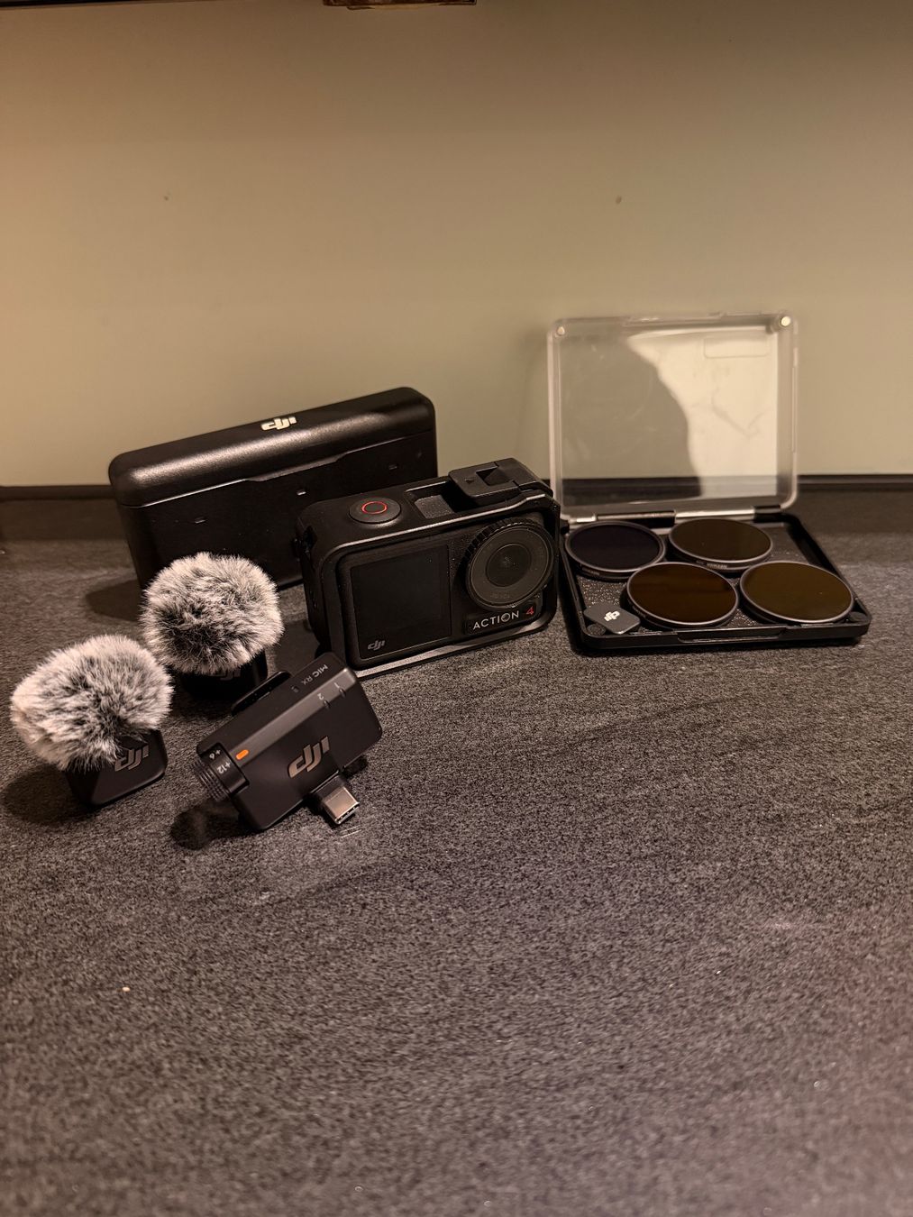 DJI Action Cam: DJI Osmo Action 4 Set + DJI Mic Mini + ND Filter + 128GB – Usato da Sarnen venduto da jus_t6xw