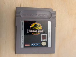 Jurassic Park (Schwarze Etikette) für Gameboy