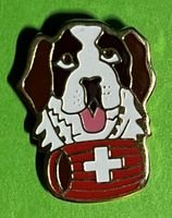Sankt Bernhardshund Pin/Anstecker - Schweiz Souvenir!
