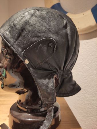 Oldtimer Cabrio- Lederkappe neuwertig