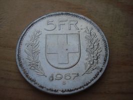 (D2) 5 Franken 1967