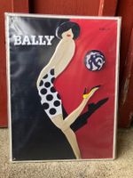 Bally schuhe werbung reklame pin up classic