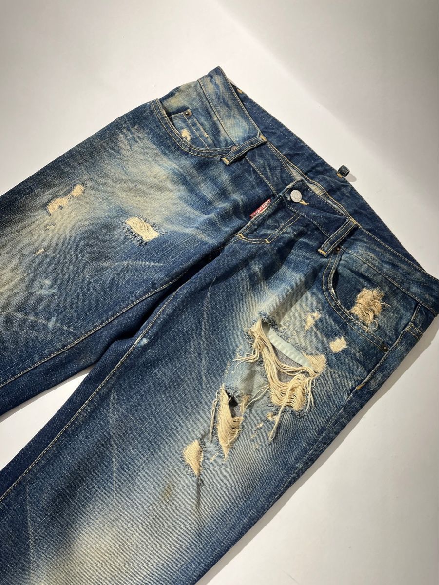 Dsquared2 Jeans: S/S2010 Dsquared Runway Bleach Ripped Denim – Usato da Kirchdorf AG venduto da dea_gtn2 4