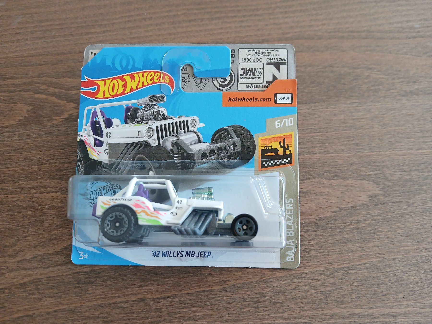 Hot Wheels Modellini d'auto: 1942 Willys MB Jeep – Nuovo e nell'imballaggio originale da Wiedlisbach venduto da Pontiacman93