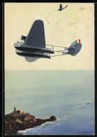 Italienisches Militär-Wasserflugzeug im