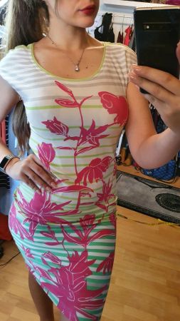 APANAGE Kleid mit Blumenmuster, Grösse 38/M, Top!
