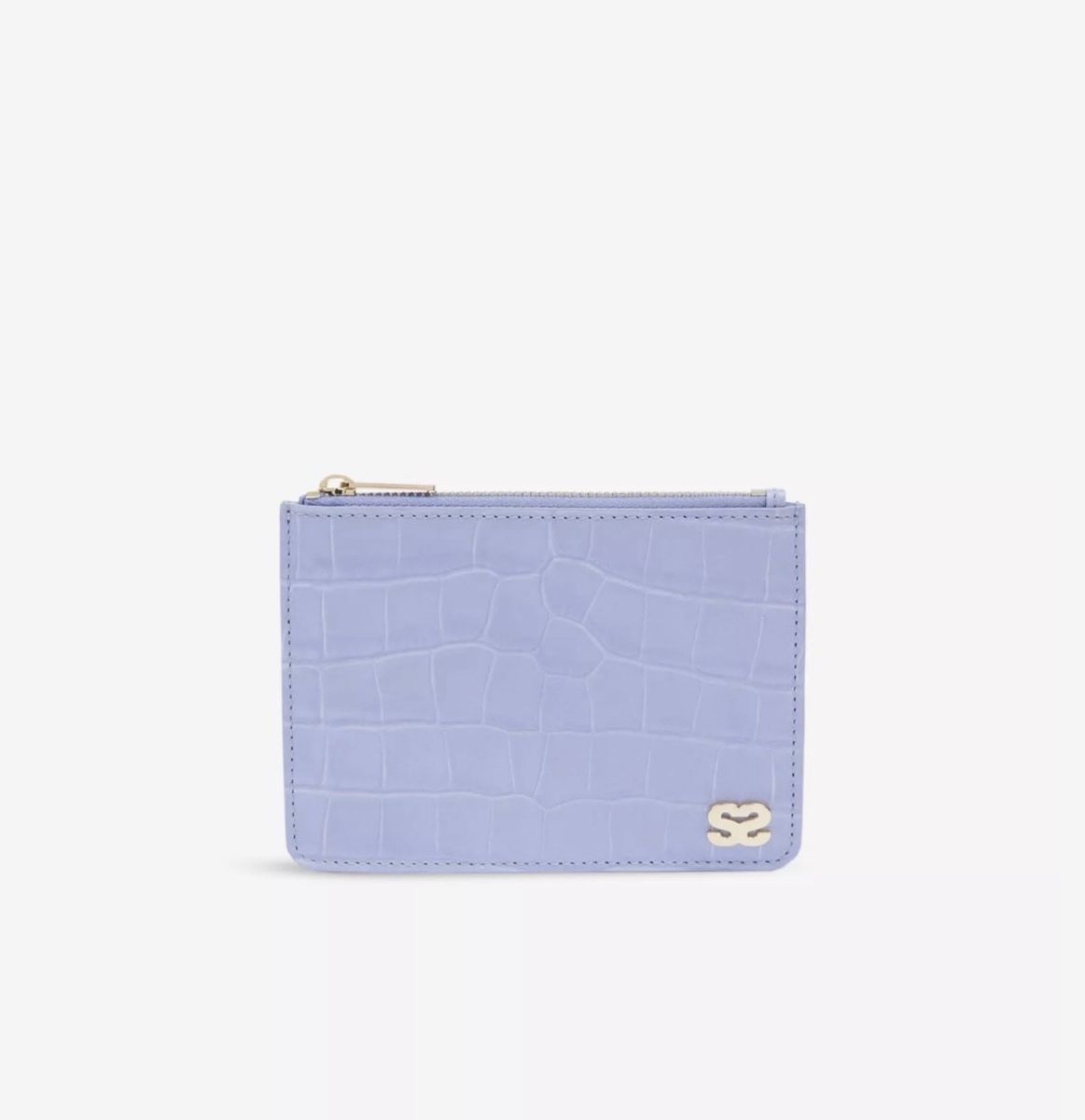 Sandro Portefeuilles: Sandro slide croc-embossed leather wallet  – D'occasion à Lyss par francesca.g