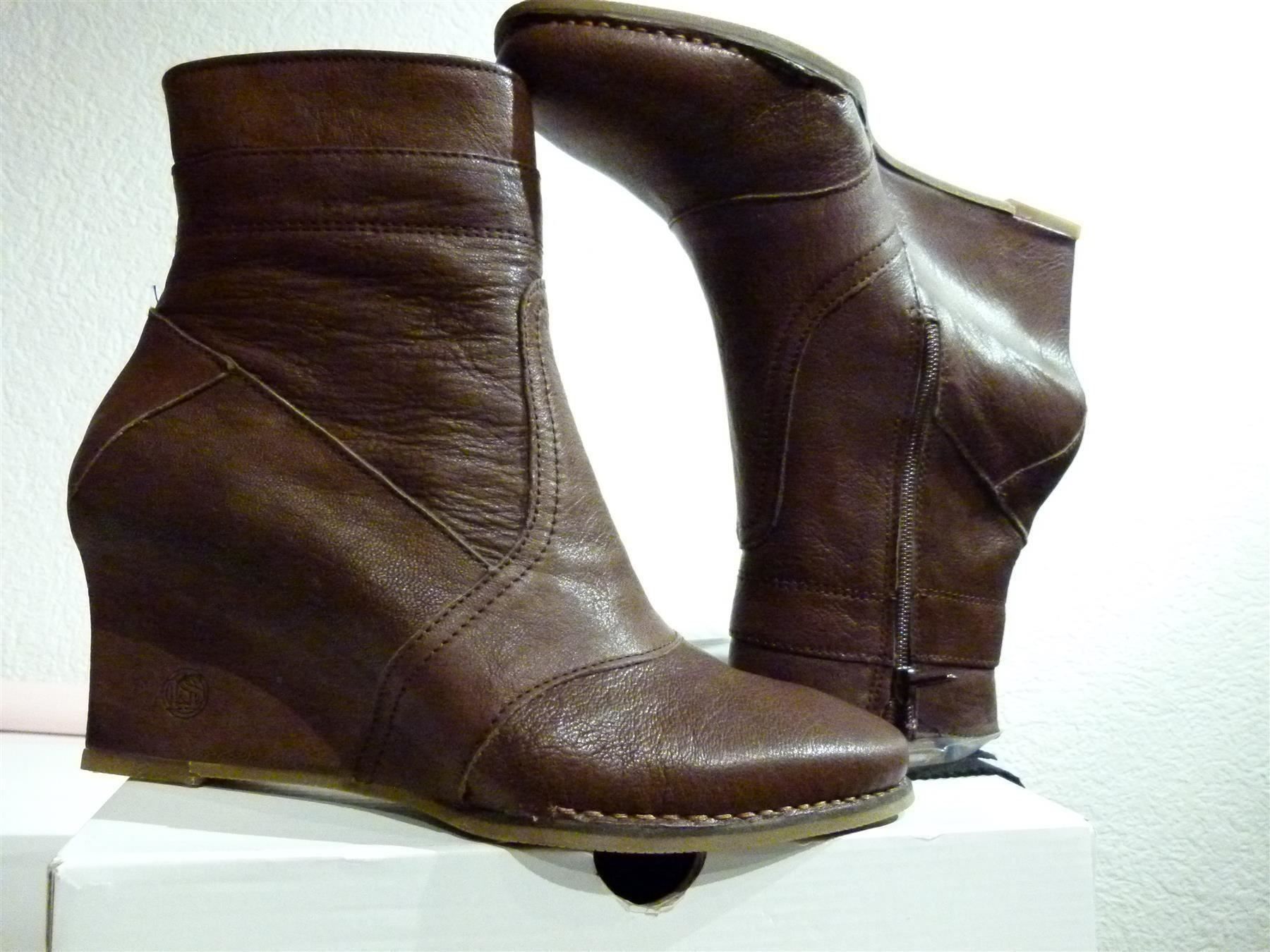 Neosens Damenschuhe: Neosens Leder Stiefel Gr. 39 Lp,268Fr. – Neu (gemäss Beschreibung) aus Uerkheim von Justi.y 6