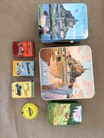 Scatole di latta decorative Mont Saint Michel Vespa Moto Guz