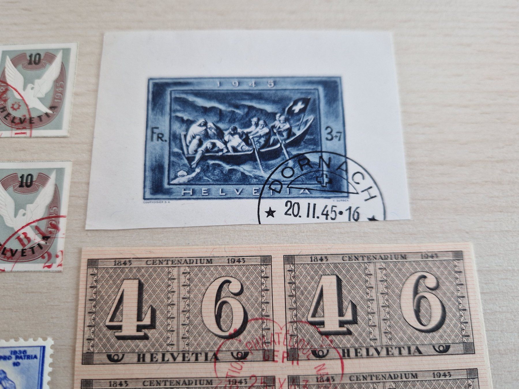 Tutti i francobolli: Blockausschnitte gestempelt und postfrisch, ab 1.- – Usato da Burgdorf venduto da Glossy01 2