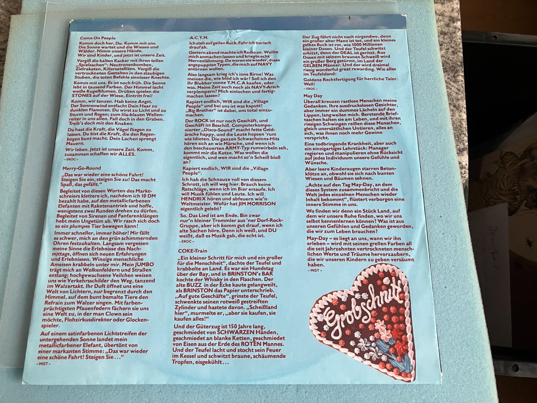 Schallplatten: Grobschnitt – Gebraucht aus Aarwangen von Jukebox3 5