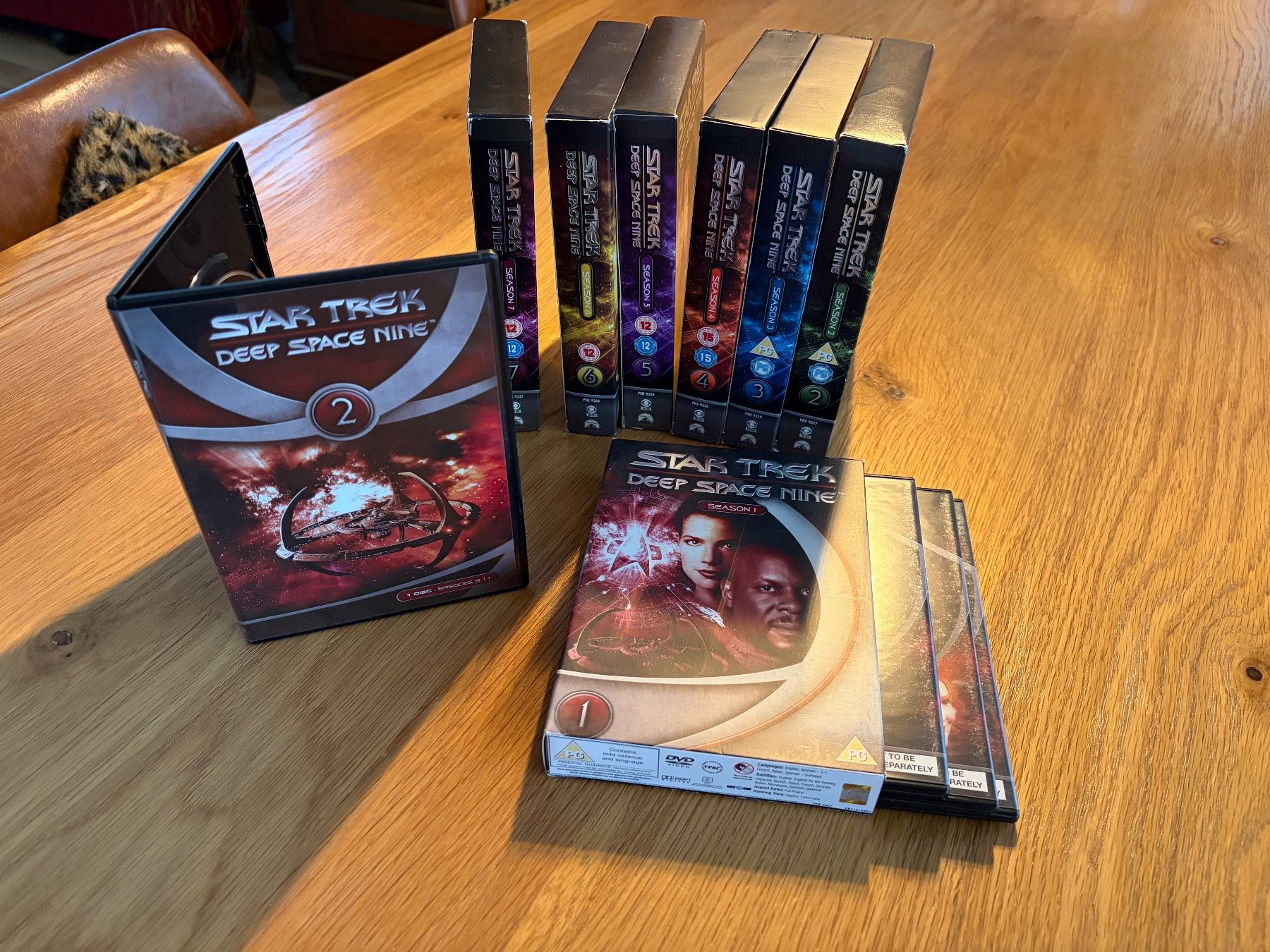 Alle DVDs: Star Trek - Deep Space Nine - Staffel 1 bis 7 – Gebraucht aus Zürich von Garciam