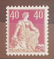 2768B) 176, Sitzende Helvetia postfrisch Kt. 200.-