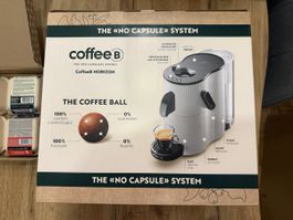 CoffeeB HORIZON Grau mit 30 Kapseln NEU