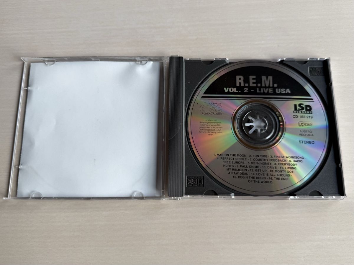 CDs: R.E.M. Vol. 2 - Live USA CD  – Gebraucht aus Oberried Brienz von Chyara 2