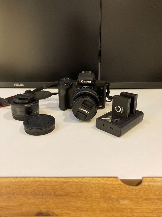 Canon EOS M50 Lens Duo Kit Gebraucht Kaufen auf Ricardo