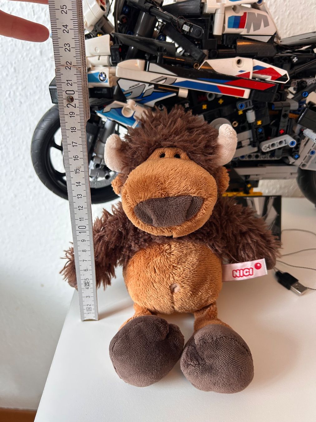 Nici Giocattoli: Nici bison 20 cm – Nuovo (secondo la descrizione) da Geneva venduto da nih_rl6k