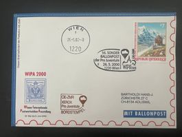 56. Ballonpost-Brief 2000  Österreich   (G2411)
