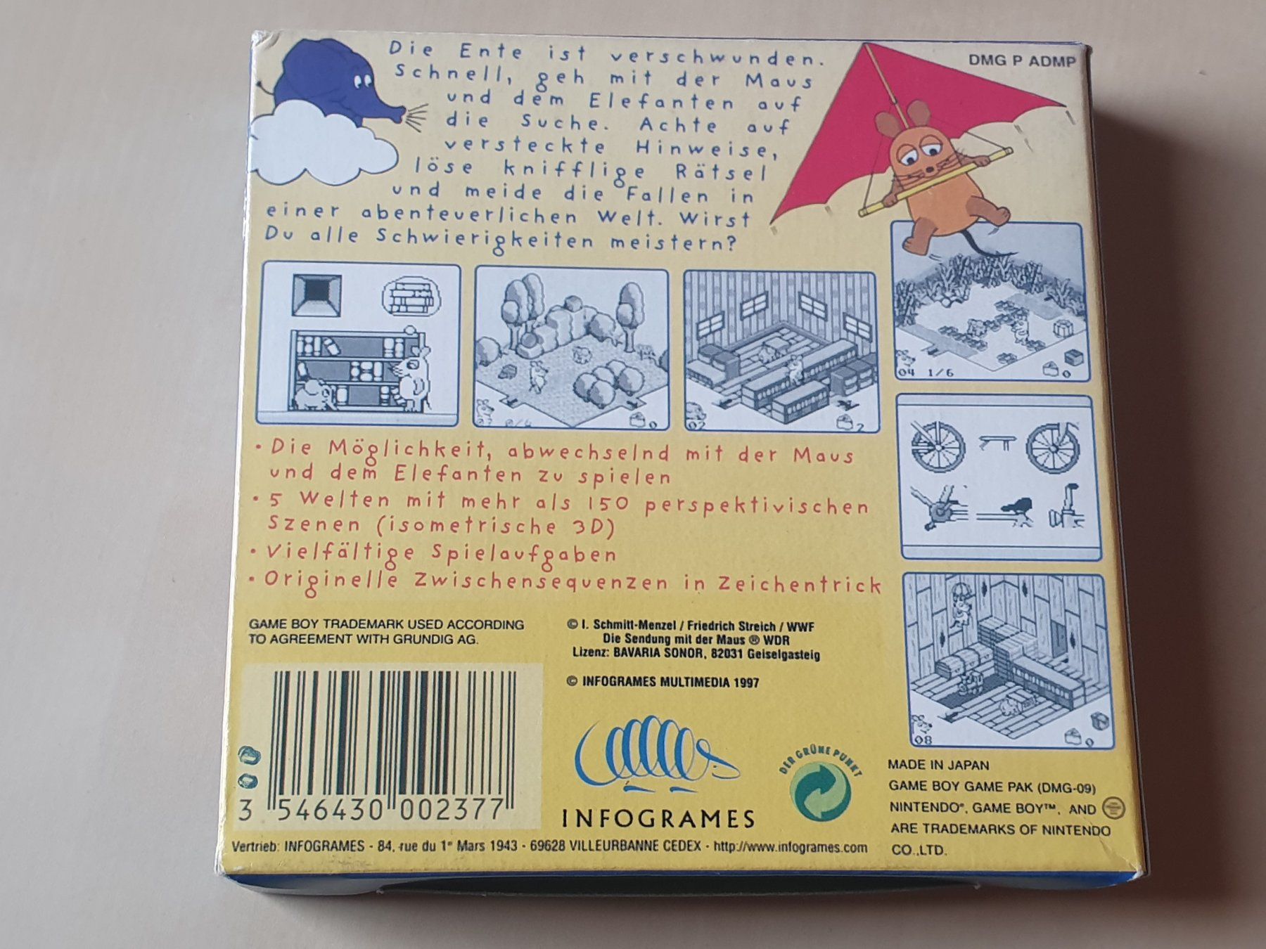 Nintendo Giochi: Die Maus – Usato da Stansstad venduto da collectorsshop 1