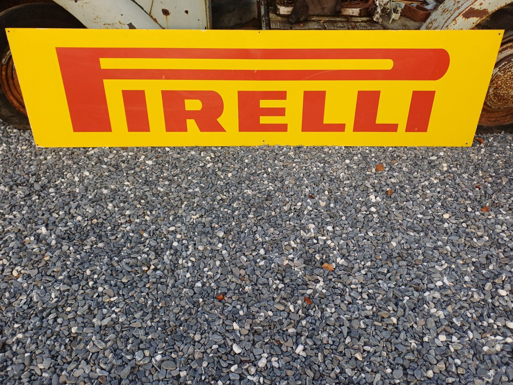 Pirelli Ecriteaux: Pirelli Schild – D'occasion à Sempach Station par Sachs77
