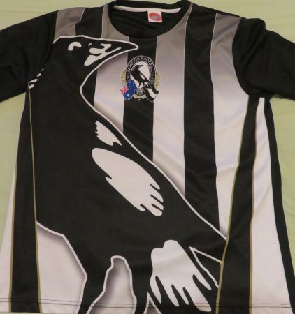Rugby Jersey / Shirt   Collingwood Magpies ARL  Large