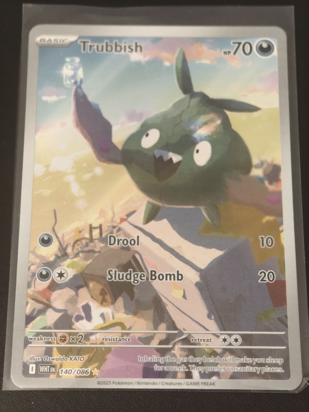 Pokémon Carte collezionabili: Trubbish 140 EN White Flair – Nuovo (secondo la descrizione) da Therwil venduto da Cordachu_Trade