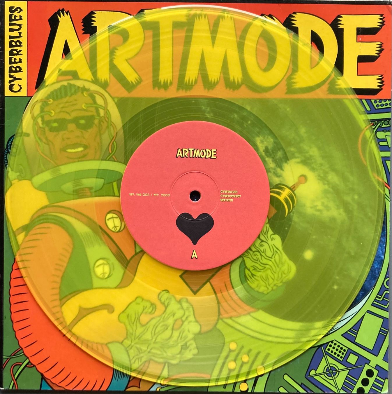 Schallplatten: ARTMODE - CYBERBLUES – Gebraucht aus Poliez-Pittet von Newtown-Records